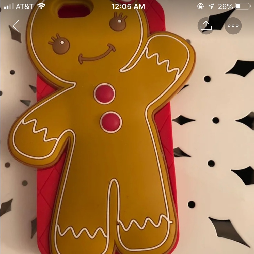 Ginger bread iPhone case
